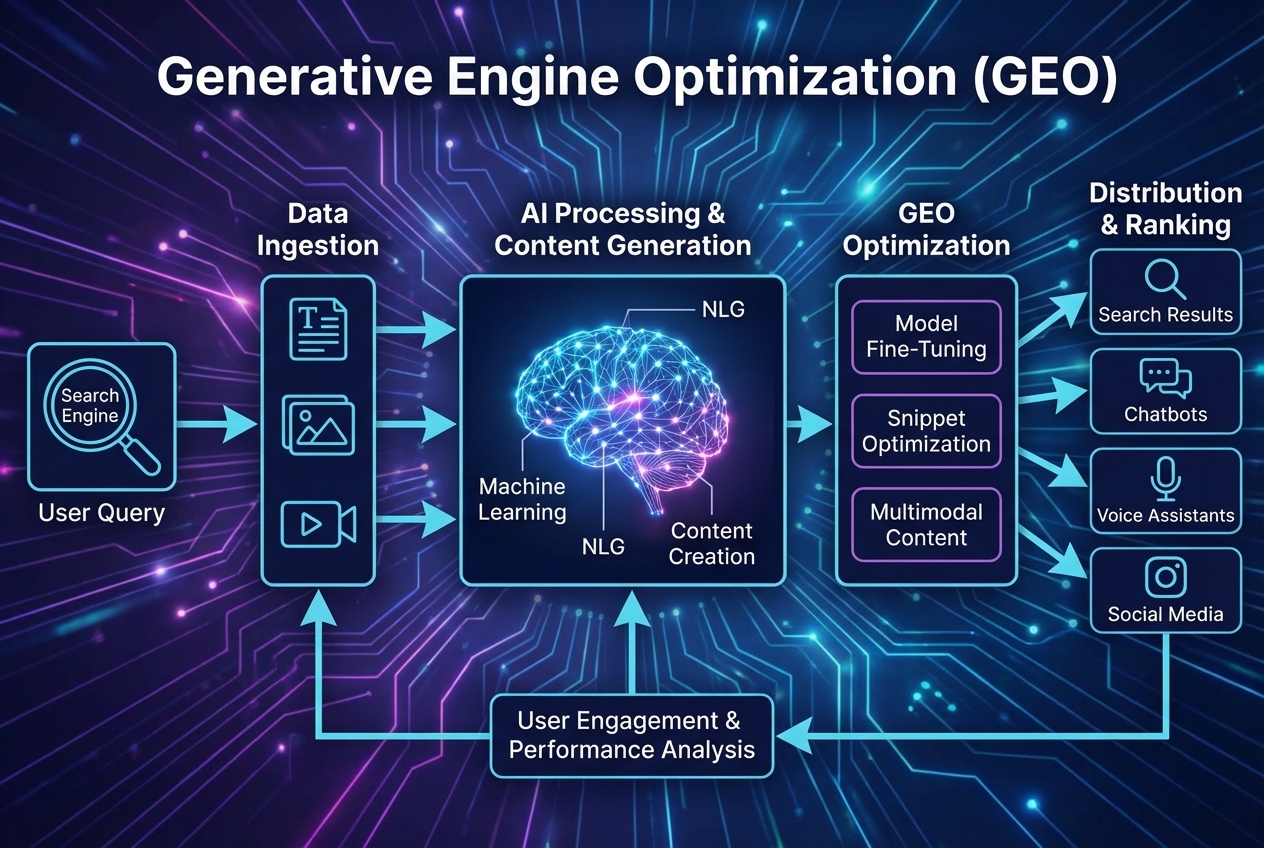 Quy trình hoạt động của GEO